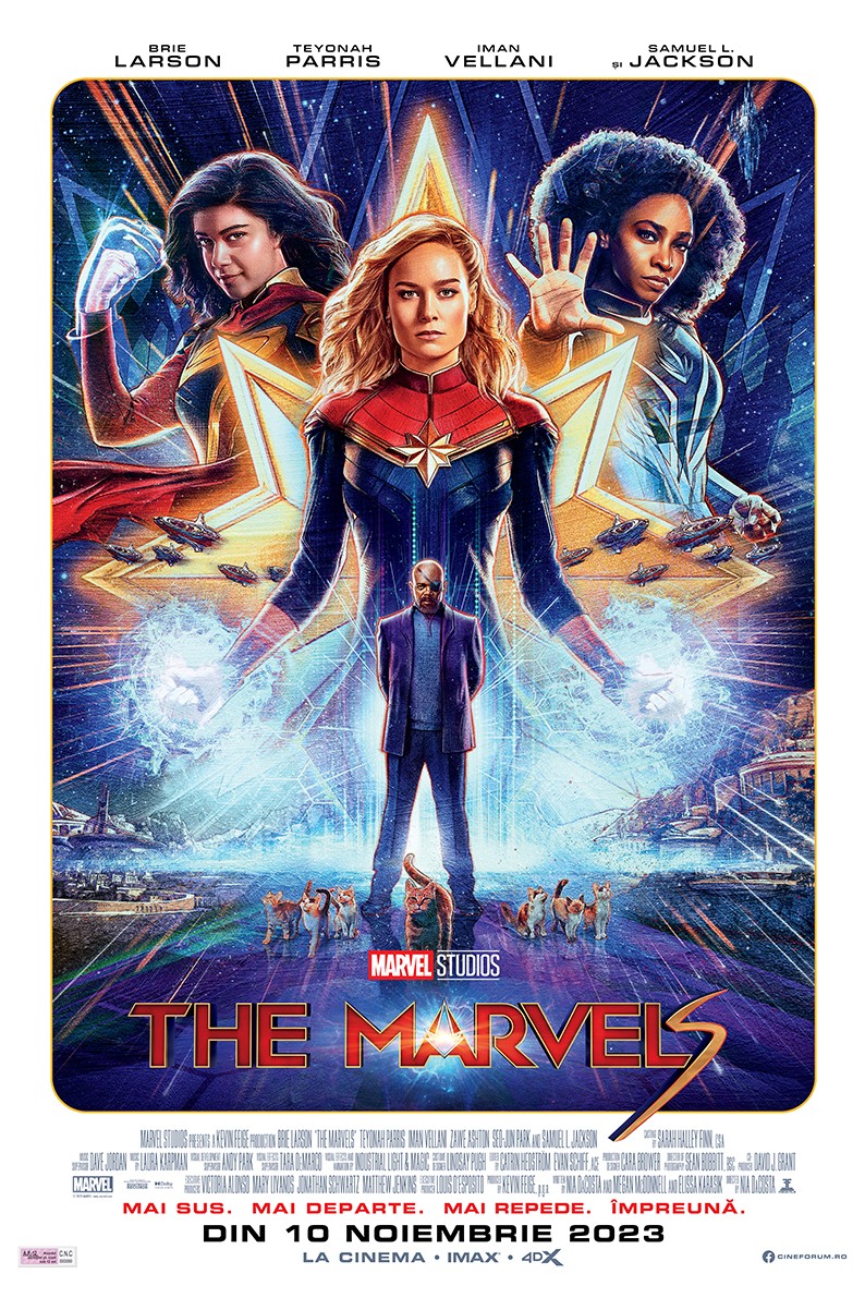 Afis 3D The Marvels - subtitrat RO (The Marvels)