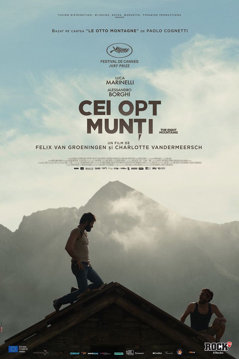 Afis 2D Cei opt munți - subtitrat HU (Le otto montagne)