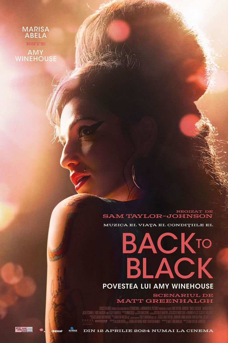 Afis 2D Back to Black: Povestea lui Amy Winehouse - subtitrat RO (Back to Black)
