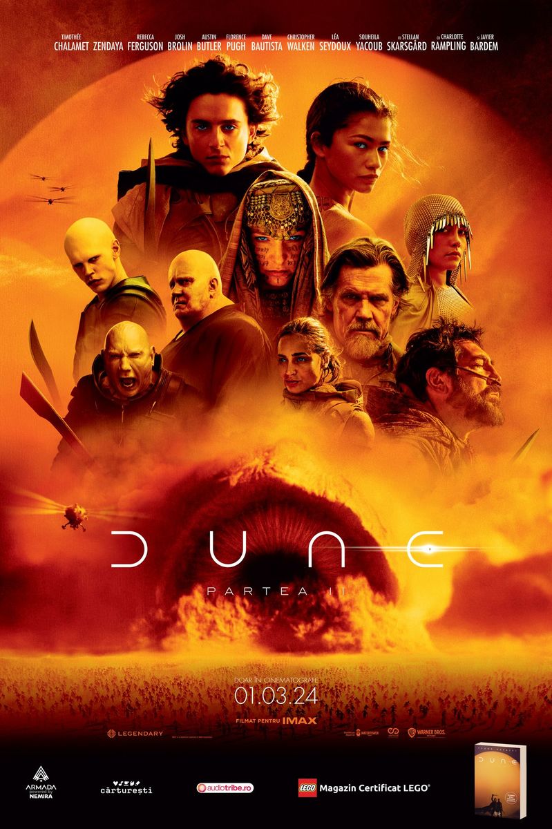 Afis 2D Dune: Partea II - subtitrat RO (Dune: Part Two)