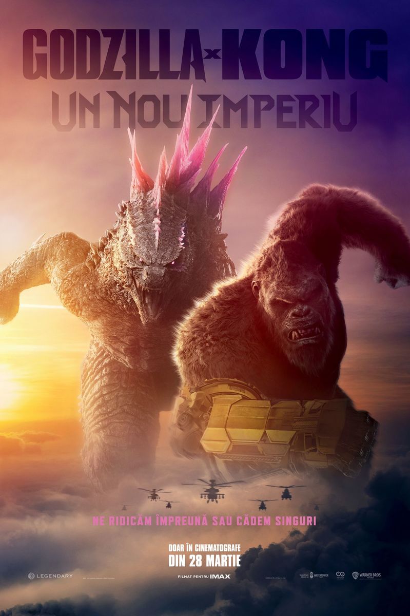 Afis 3D Godzilla x Kong: Un nou imperiu - subtitrat RO (Godzilla x Kong: The New Empire)