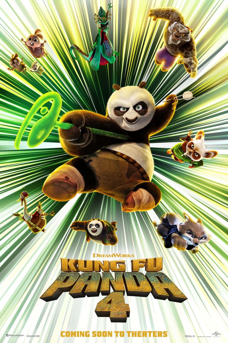 Afis 3D Kung-Fu-Panda 4 - dublat RO (Kung-Fu-Panda 4)